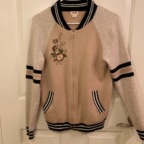 DONATING SOON: Varsity Sweater Jacket, Target - Picture 5 of 5